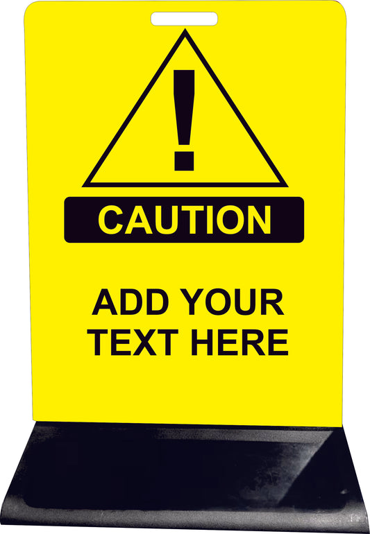 Customizable Footpath Sign for Effective Outdoor Advertising