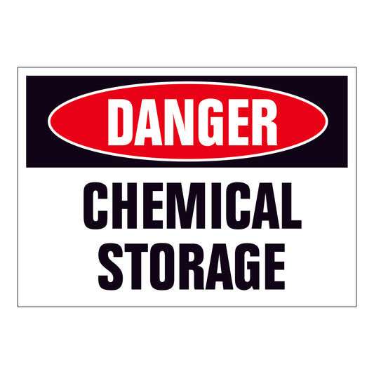 Danger Chemical Storage