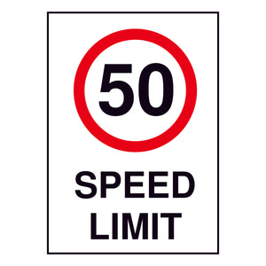 50KM Speed Limit