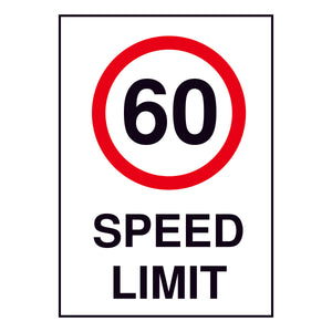 60KM Speed Limit