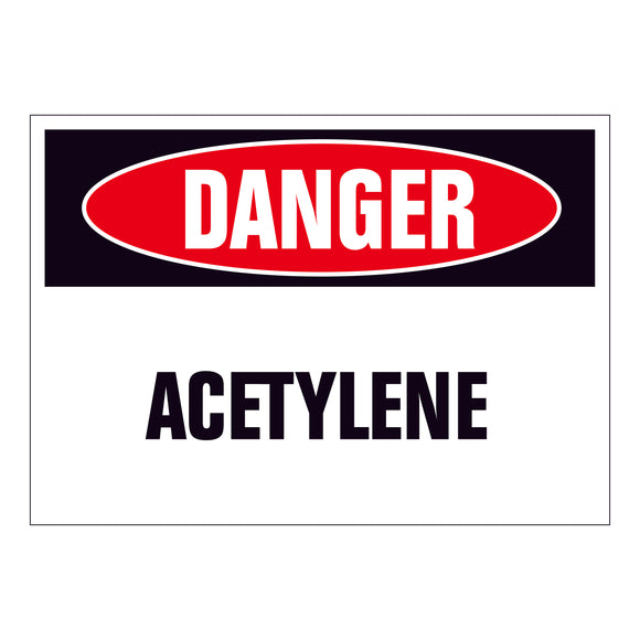 Danger Acetylene