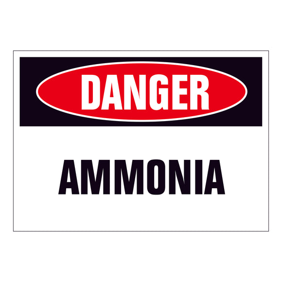 Danger Ammonia