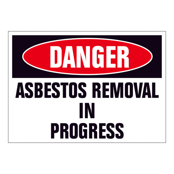 Danger Asbestos Removal in Progress