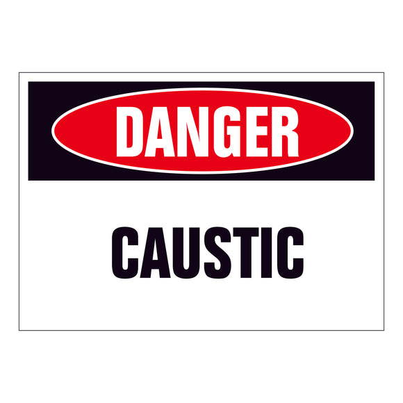 Danger Caustic