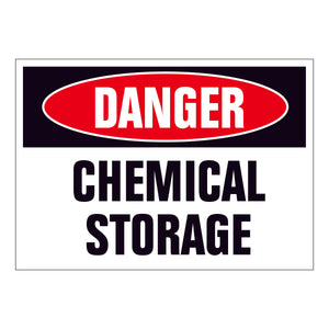 Danger Chemical Storage