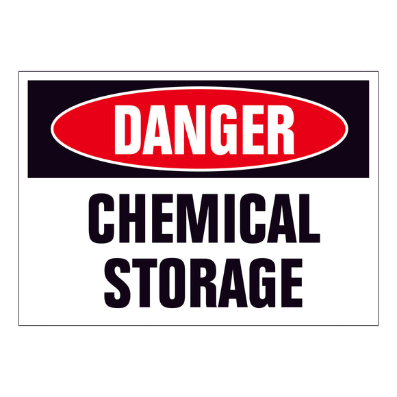 Danger Chemical Storage