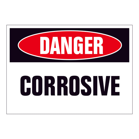 Danger Corrosive