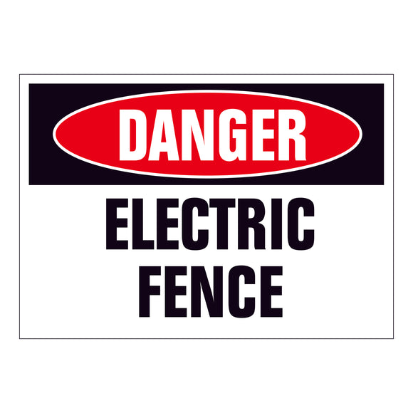 Danger Electric Fence