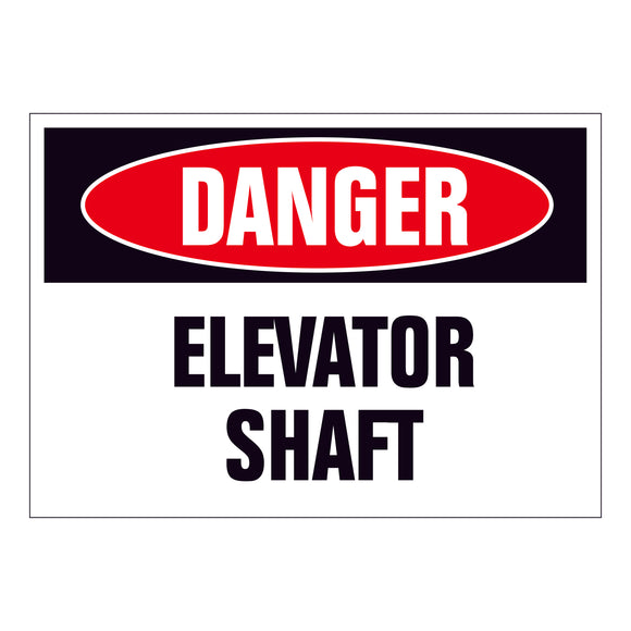 Danger Elevator Shaft