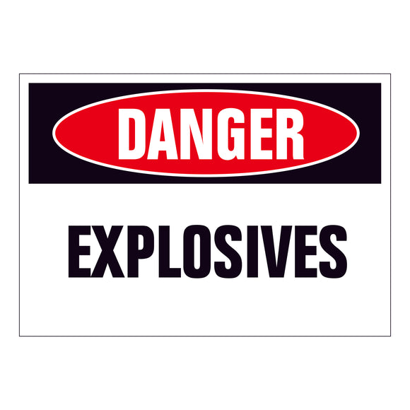 Danger Explosives