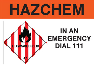 Hazchem Flammable Solid