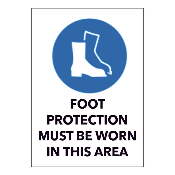 Foot Protection Must be Worn in this Area