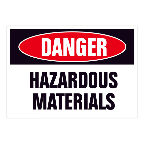 Danger Hazardous Materials