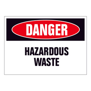 Danger Hazardous Waste