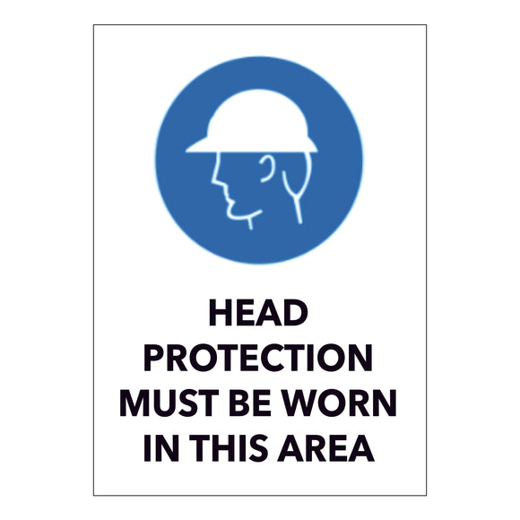 Head Protection Must be Worn in this Area