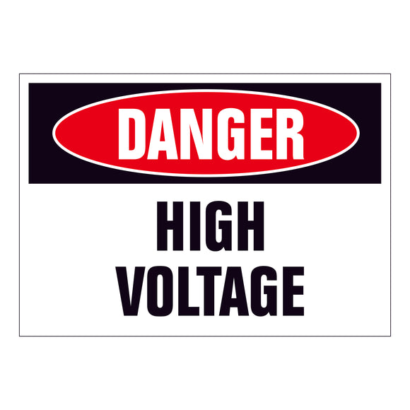 Danger High Voltage