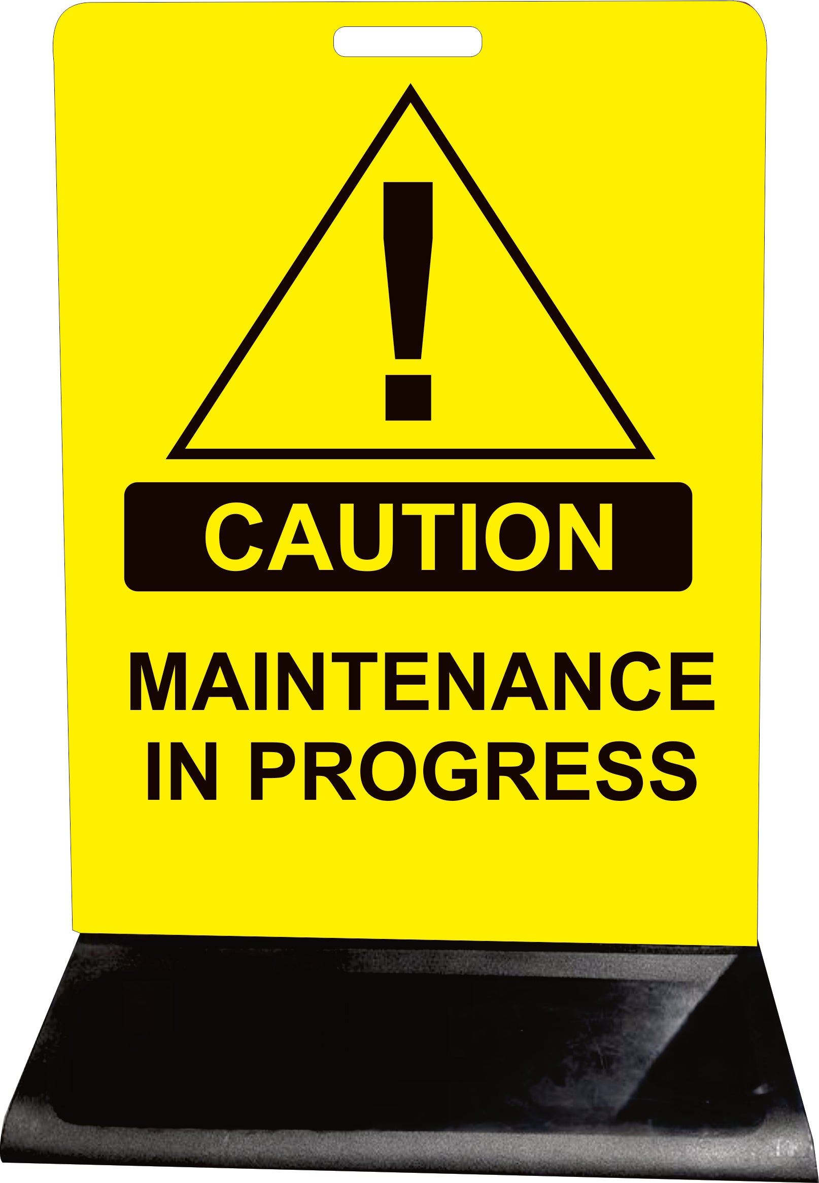 Caution - Maintenance in Progress Footpath Sign – Online NZ Signs