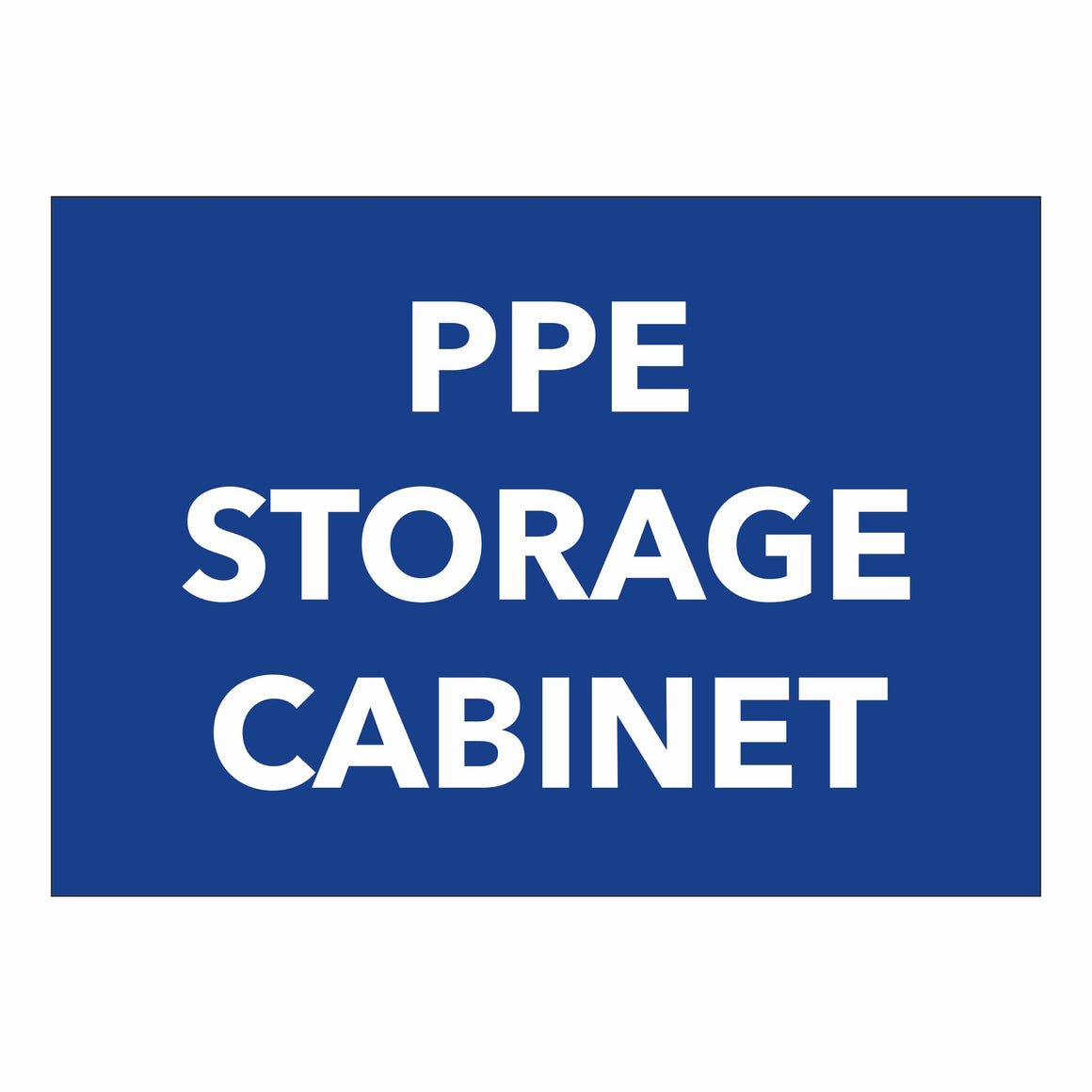 Ppe Storage Rack Signage PPE Signs – Online NZ Signs
