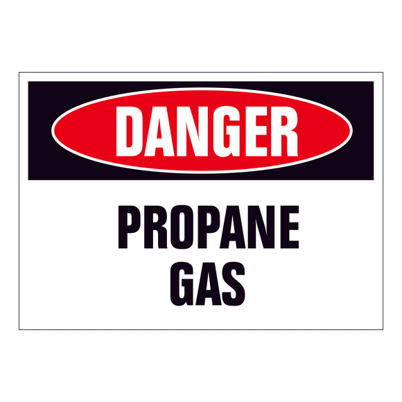 Danger Propane Gas
