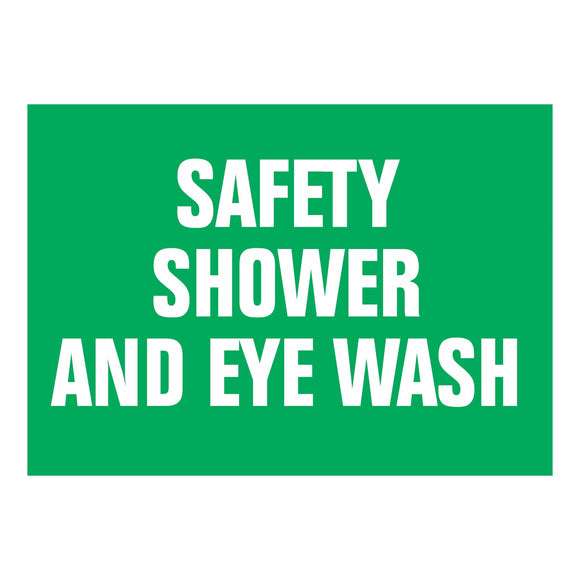 Safety Shower and Eye Wash