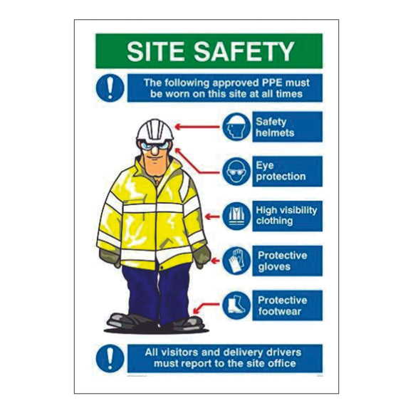 Site Safety with Diagram – Online NZ Signs