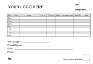 Timesheet Book