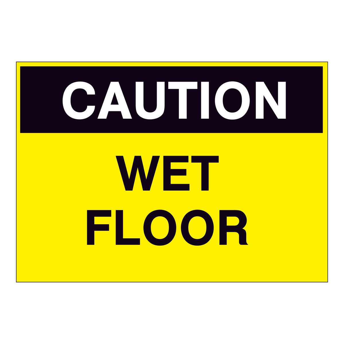 Caution Wet Floor Sign – Online NZ Signs